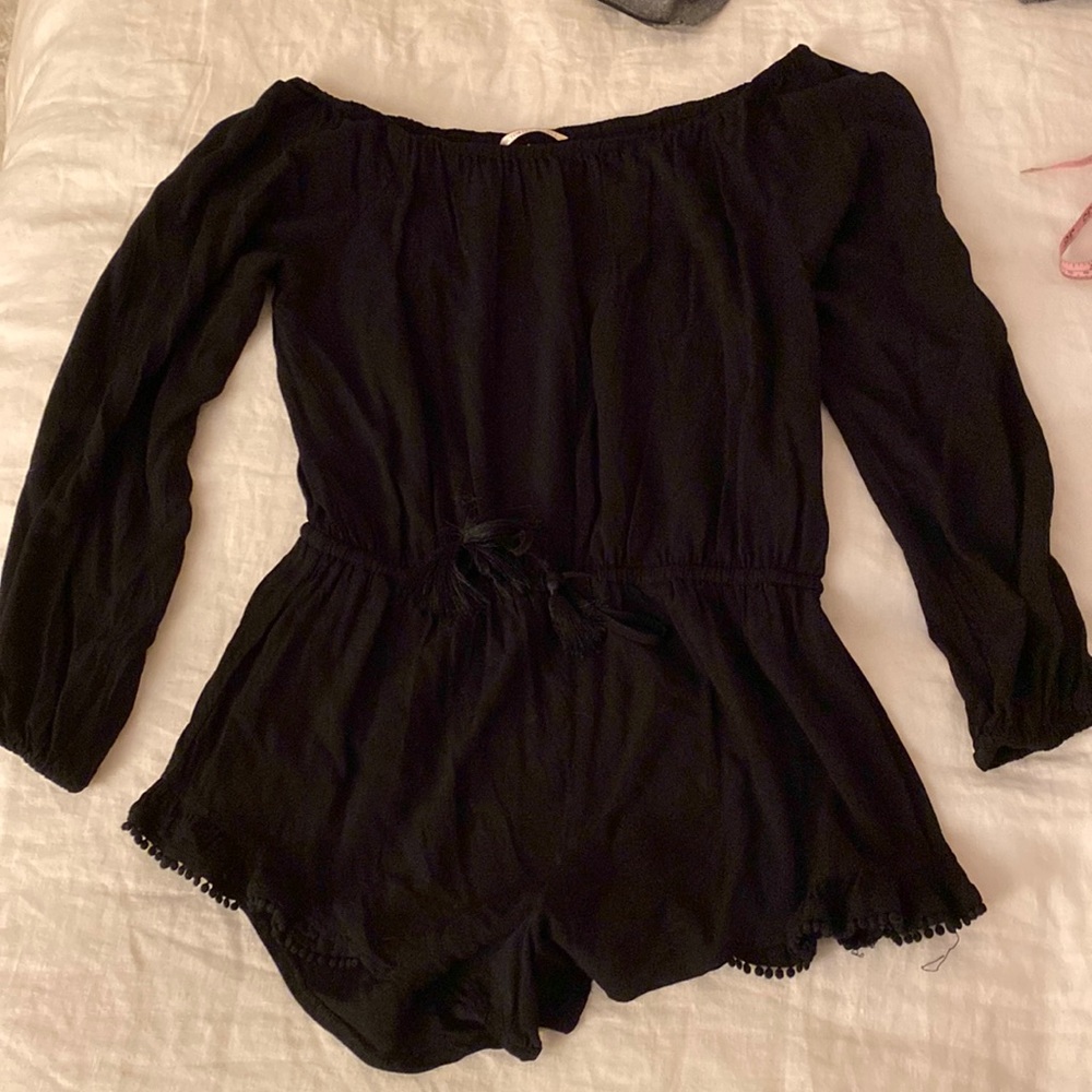 Victorias Secret black off the shoulder romper